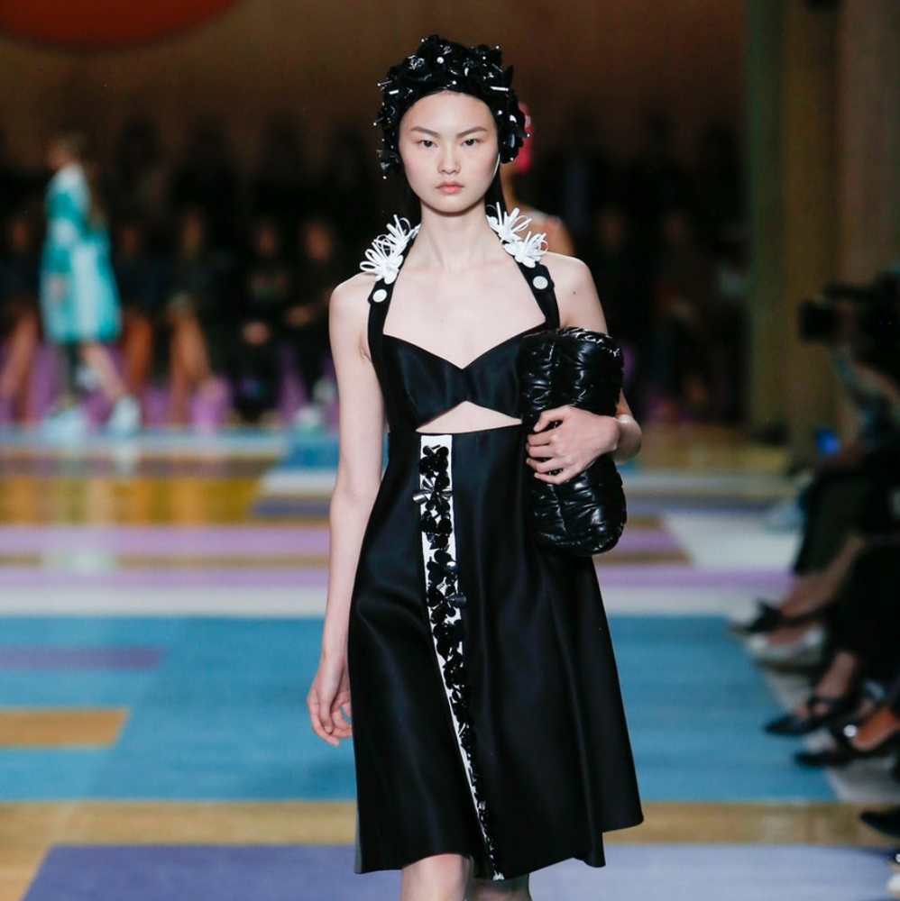 *SOLD* Miu Miu Spring 2017 Black Dress XS - Picture 2 of 8